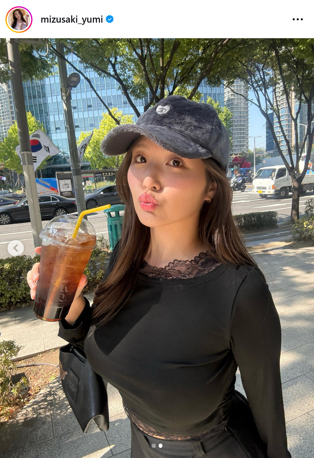水咲優美のインスタグラムから