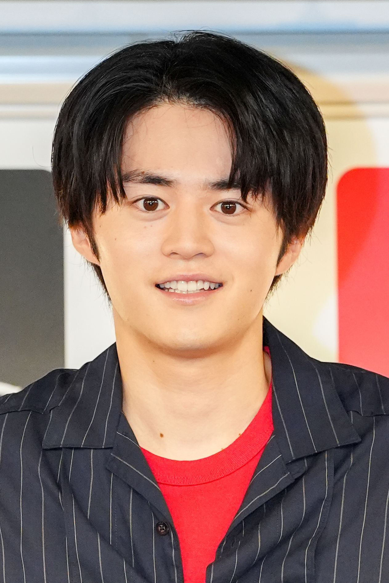 2027年カレンダー発売イベントを行った鈴鹿央士（撮影・江口和貴）