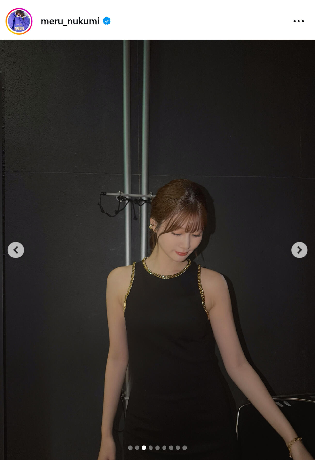 生見愛瑠のインスタグラムから