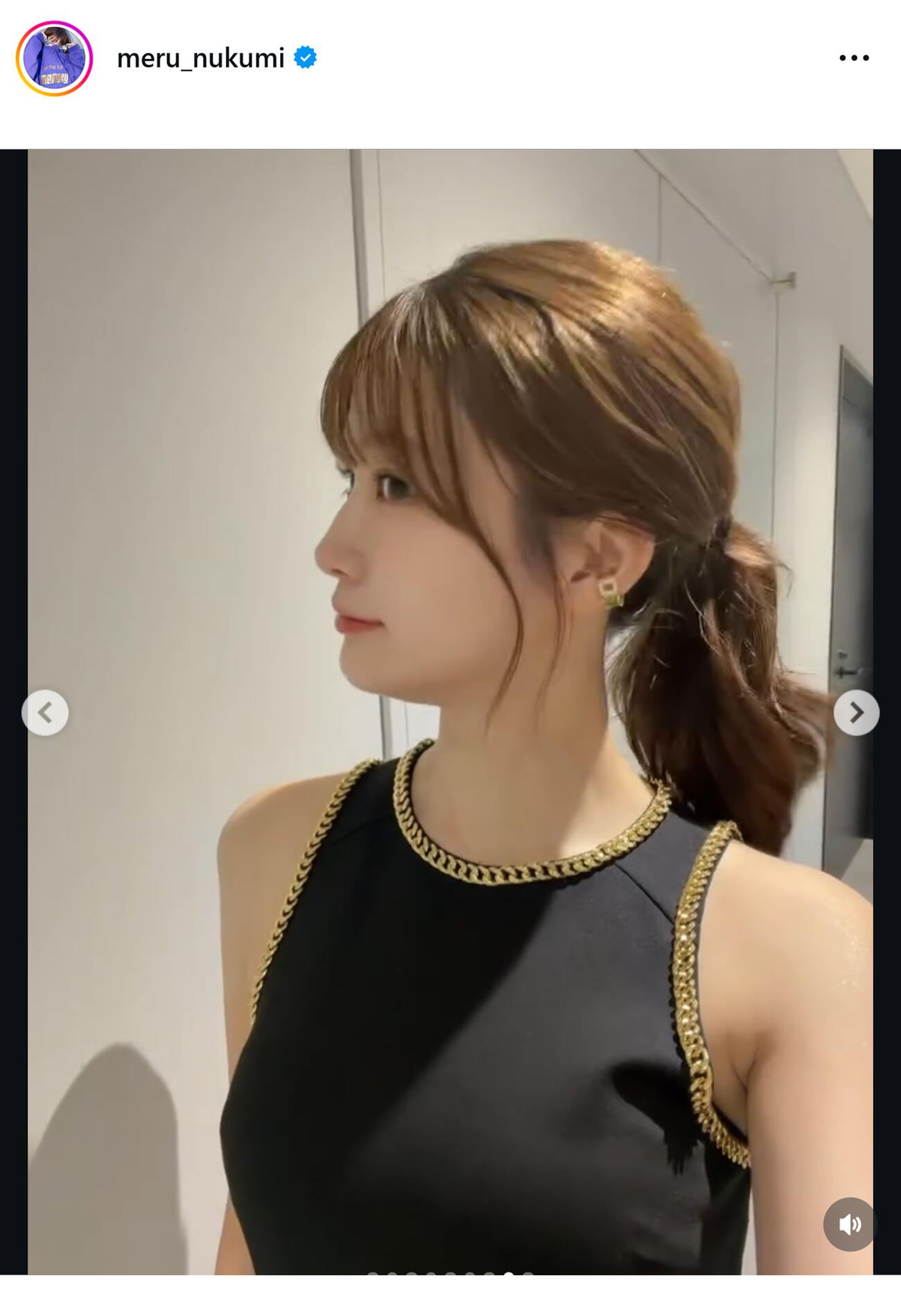 生見愛瑠のインスタグラムから