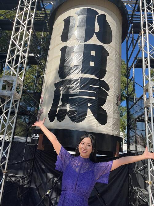 門松みゆき「故郷でいただくパワーはやっぱり格別」　神奈川・小田原ちょうちんまつりで熱唱