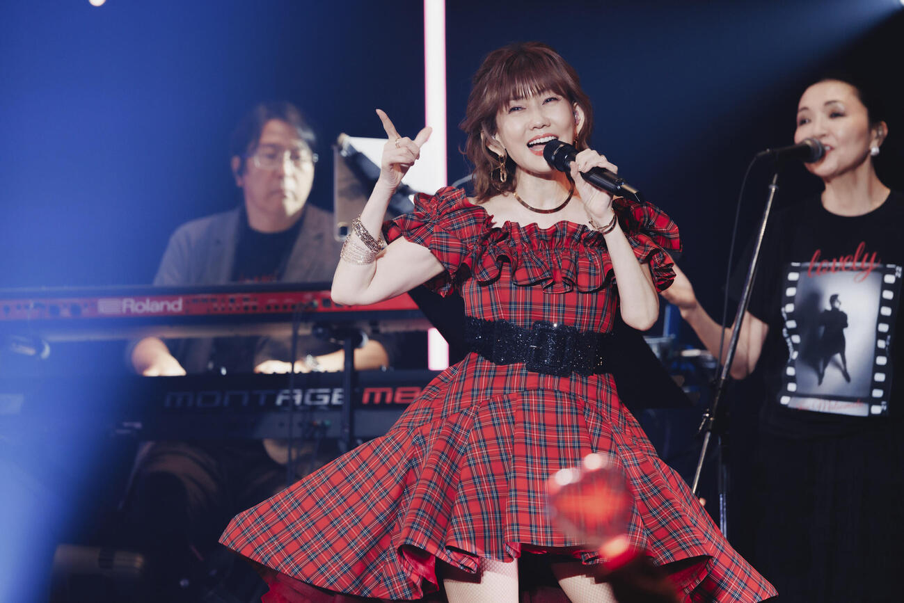 デビュー45周年記念コンサート「“Journey”×EBISU JAM～Lovely I・Y・O～」を行った松本伊代