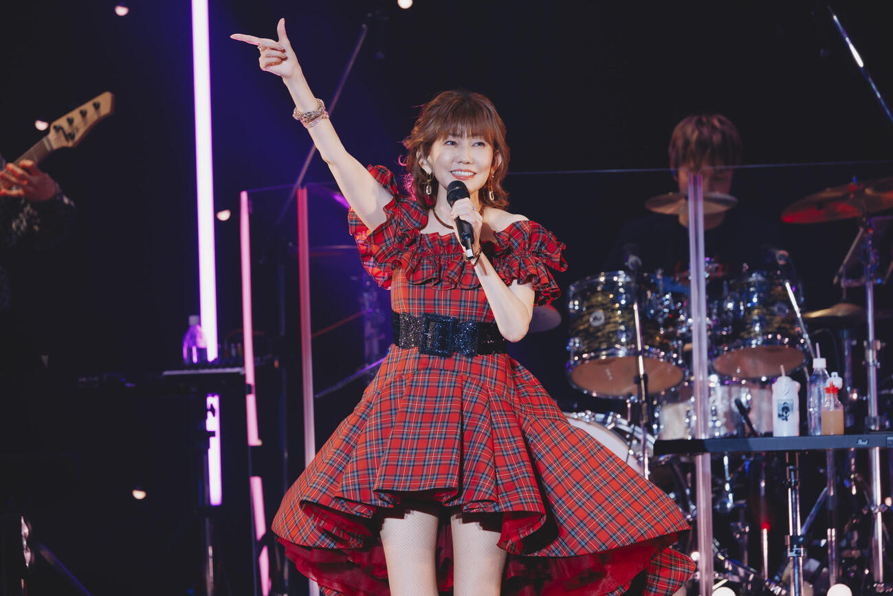 デビュー45周年記念コンサート「“Journey”×EBISU JAM～Lovely I・Y・O～」を行った松本伊代
