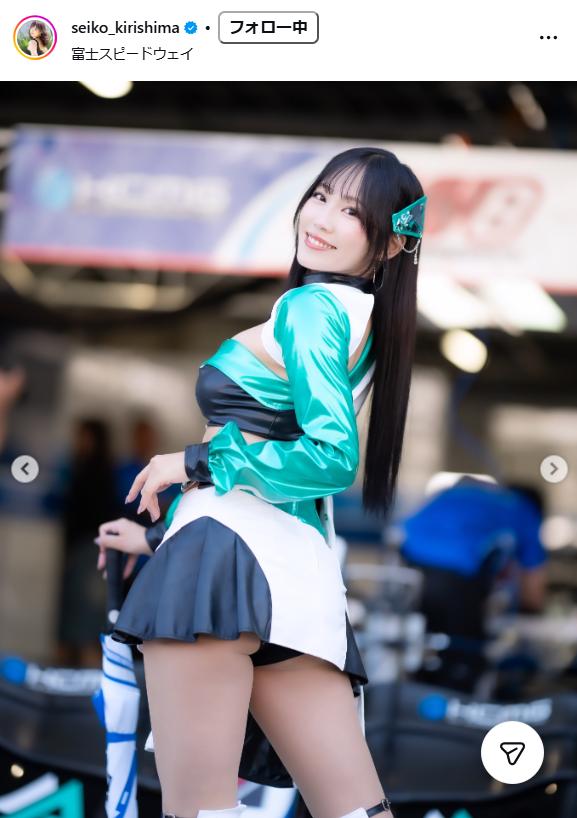 霧島聖子のインスタグラムから