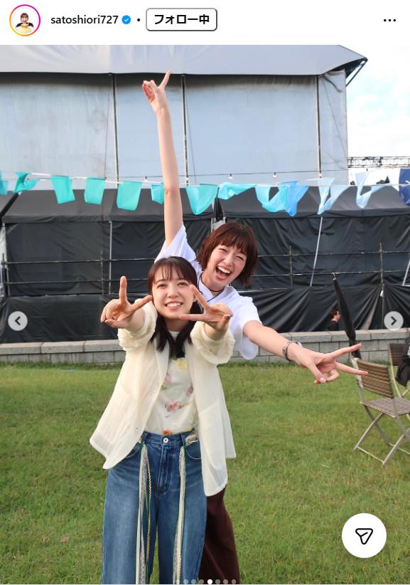 佐藤栞里のインスタグラムから