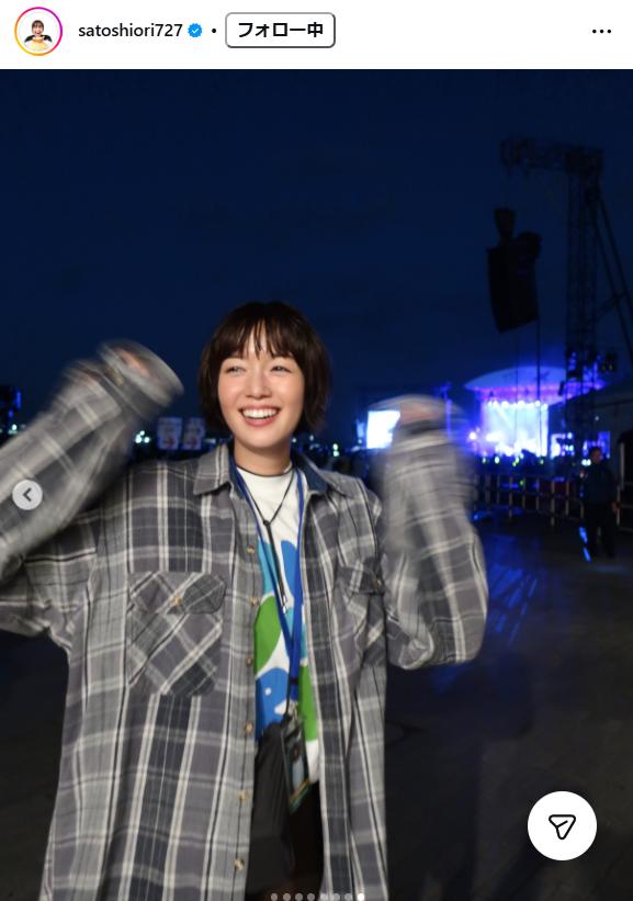 佐藤栞里のインスタグラムから
