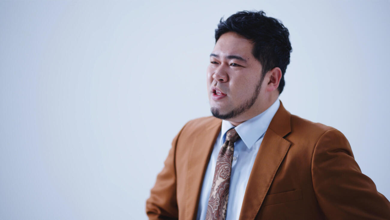 「ケムリは、ニコレット®と。」CMに出演する松井ケムリ