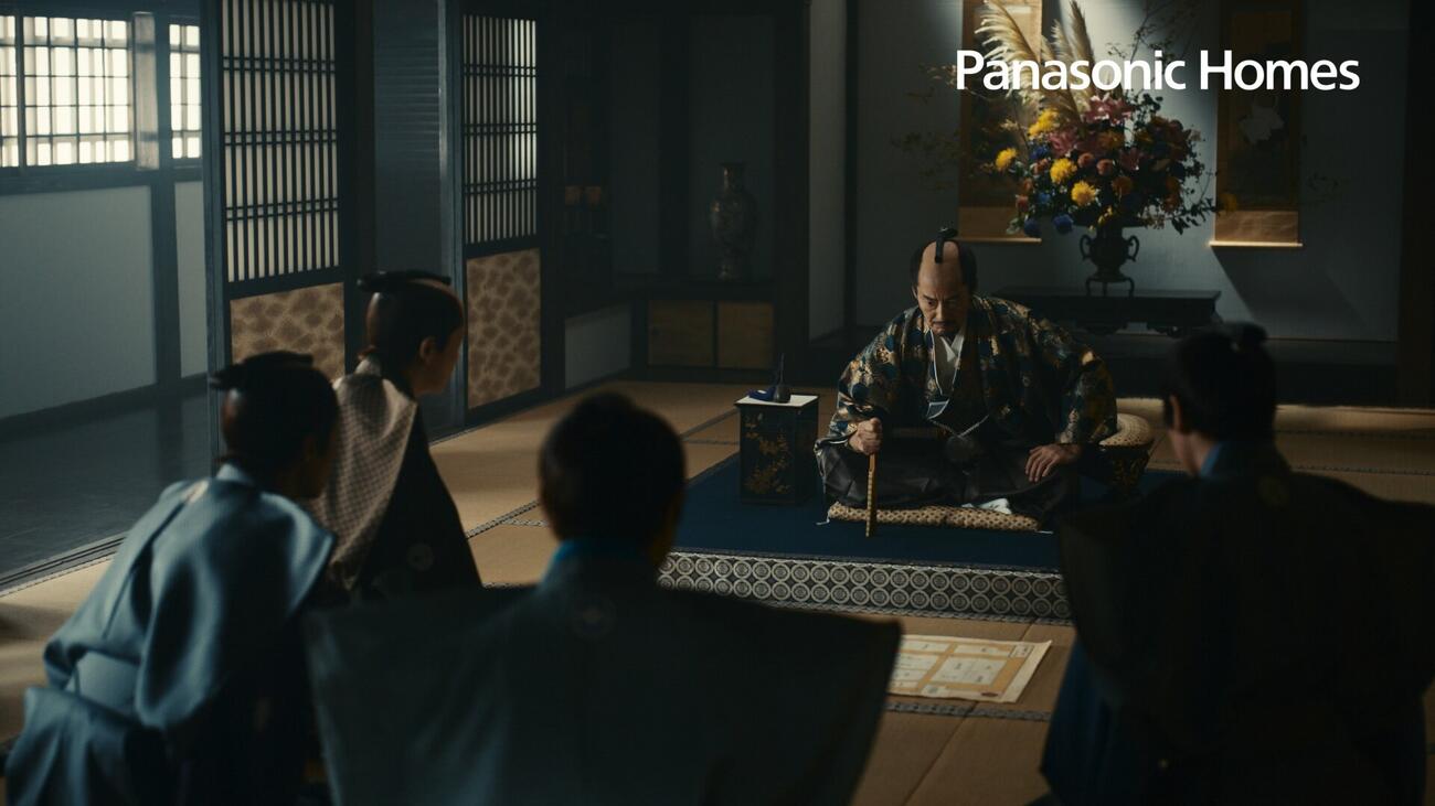 パナソニック　ホームズ賃貸併用住宅の新CM『ビューノ』時代劇篇にテレビCM初出演する山口馬木也