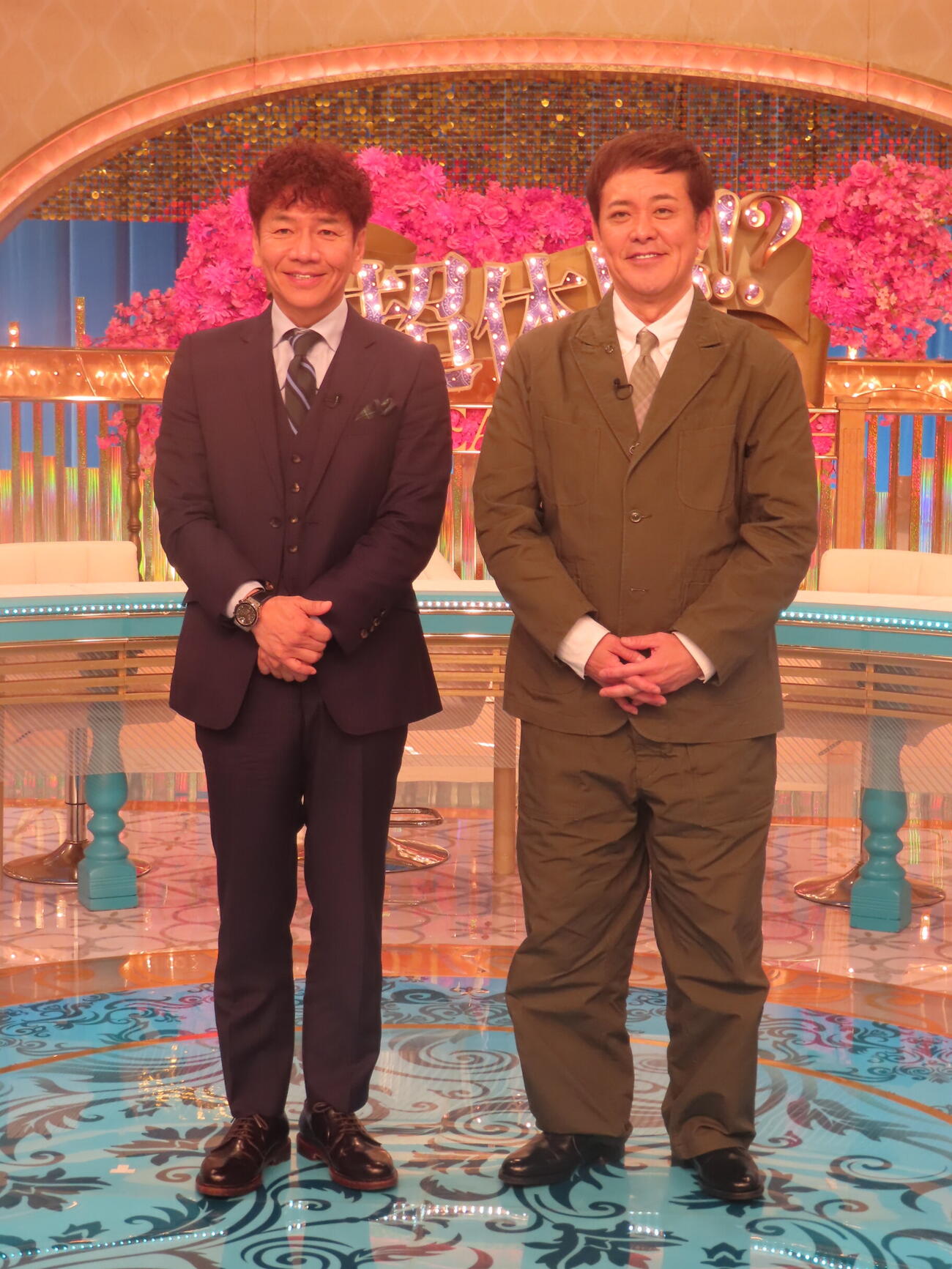 フジテレビのトークバラエティー「くりぃむトーク！超体験!?グランプリ」のMCを務めるくりぃむしちゅーの上田晋也（左）と有田哲平