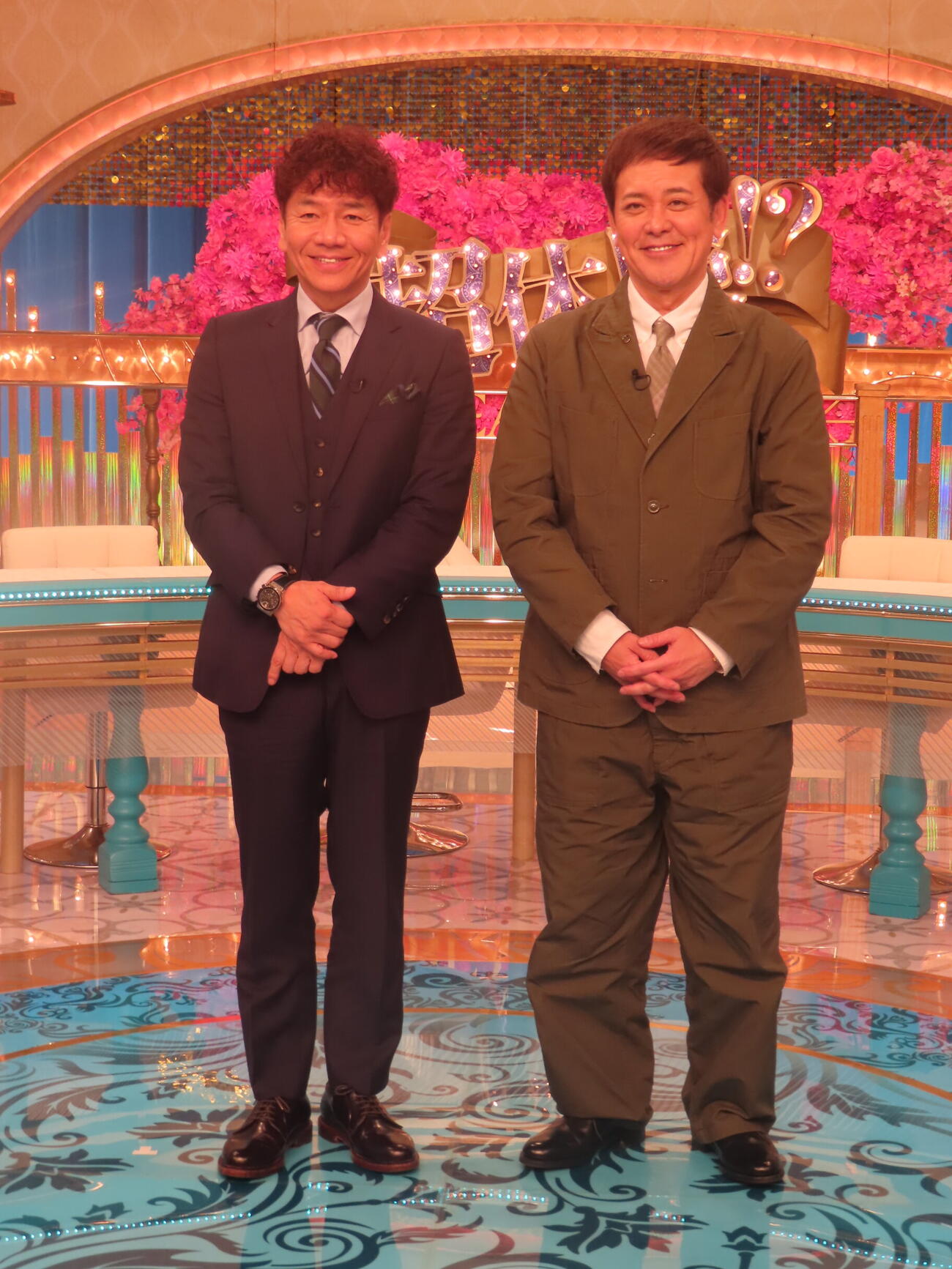 フジテレビのトークバラエティー「くりぃむトーク！超体験!?グランプリ」のMCを務めるくりぃむしちゅーの上田晋也（左）と有田哲平