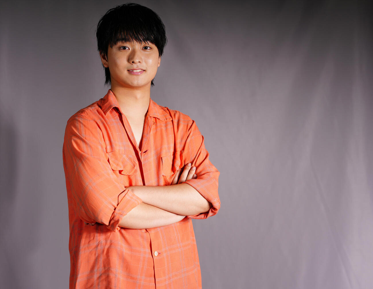 夜ドラ「税金で買った本」に主演する奥平大兼（撮影・鈴木みどり）
