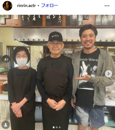 リンリンのインスタグラムから