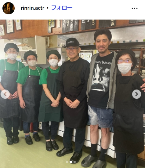 リンリンのインスタグラムから