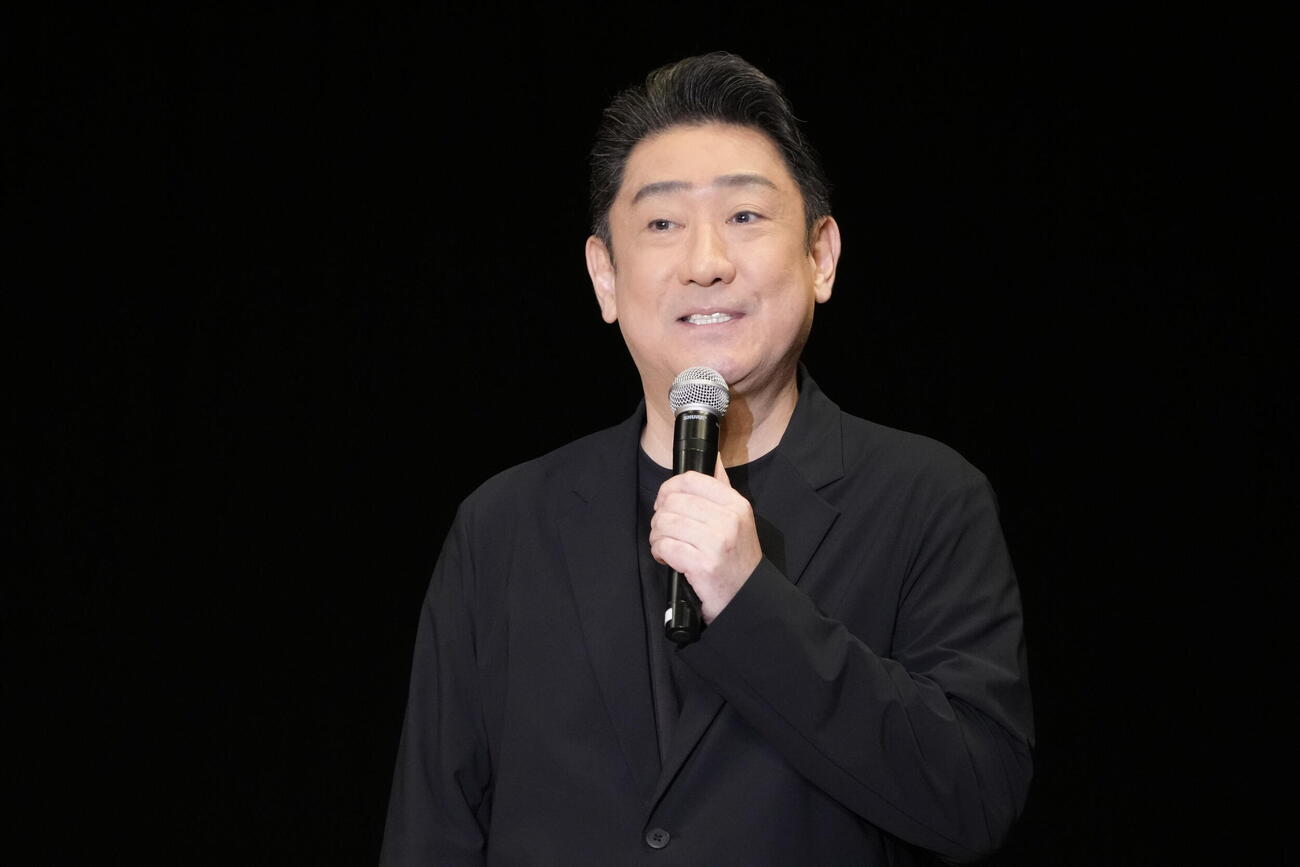「四世片岡亀蔵を囲む会」に出演した中村芝翫