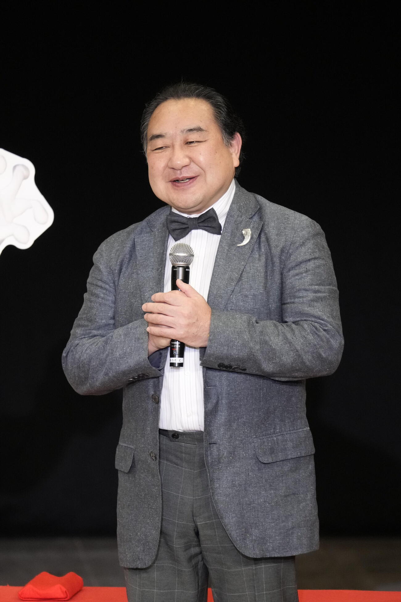 「四世片岡亀蔵を囲む会」に出演した中村鴈治郎