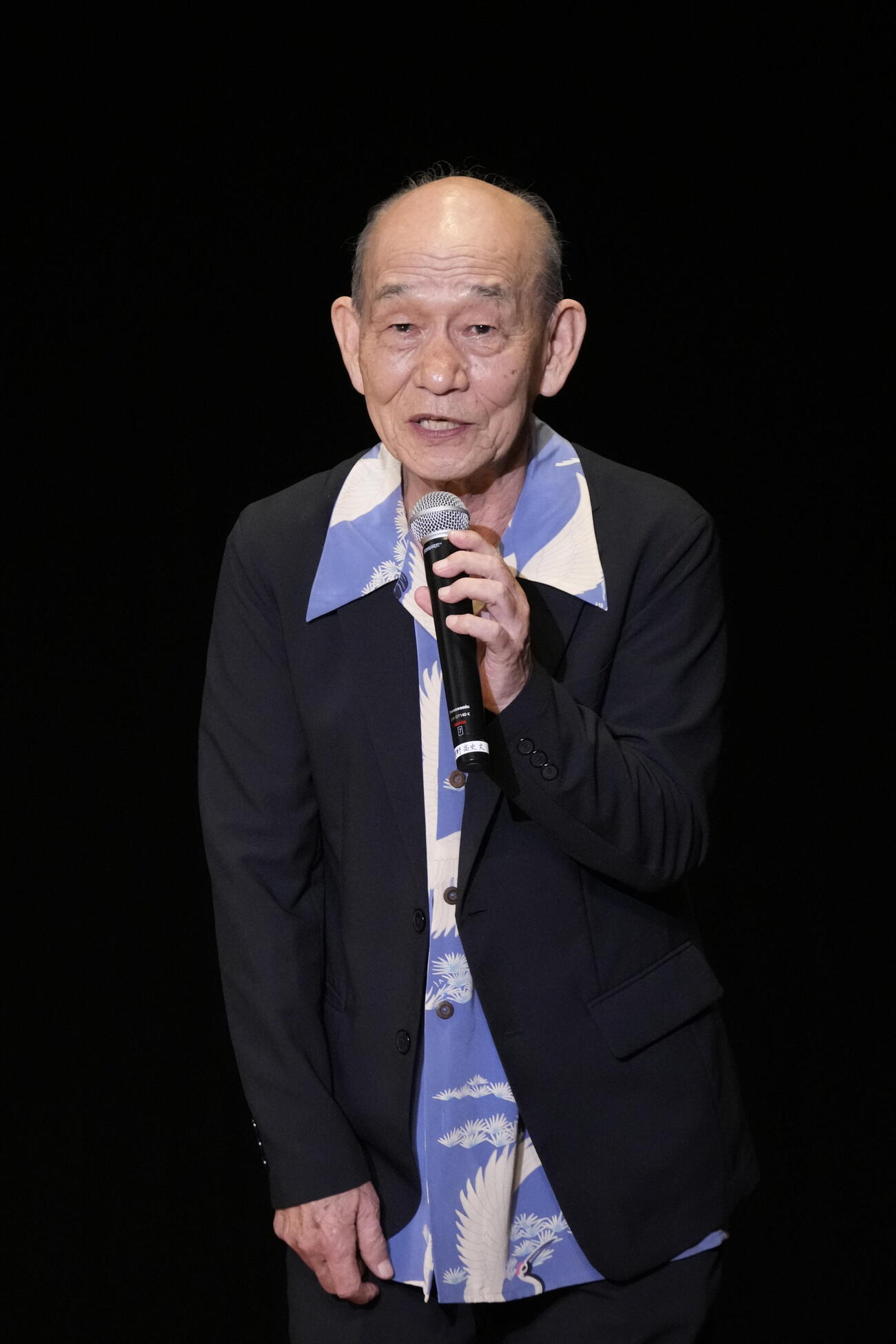 「四世片岡亀蔵を囲む会」に出演した笹野高史