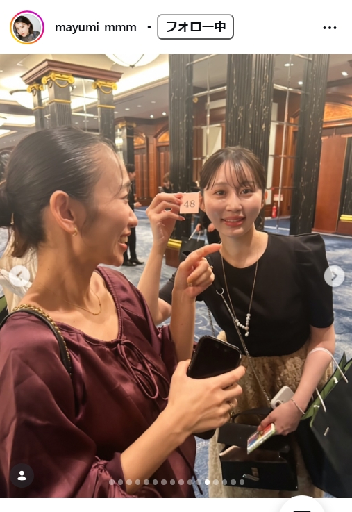 内田眞由美のインスタグラムから