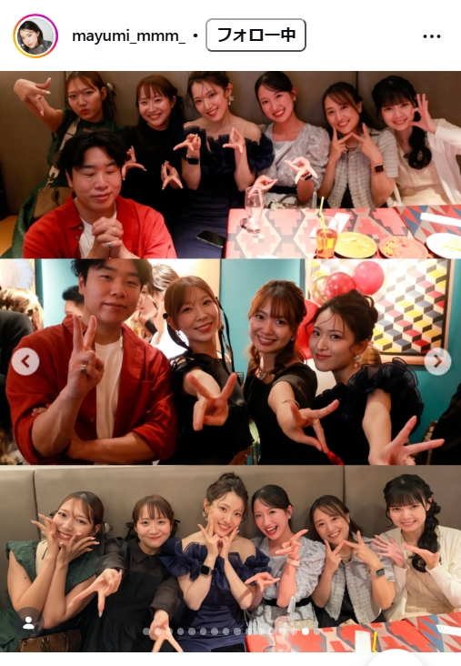 内田眞由美のインスタグラムから