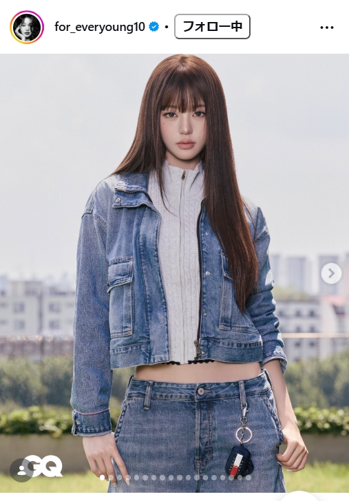 WONYOUNGのインスタグラムから