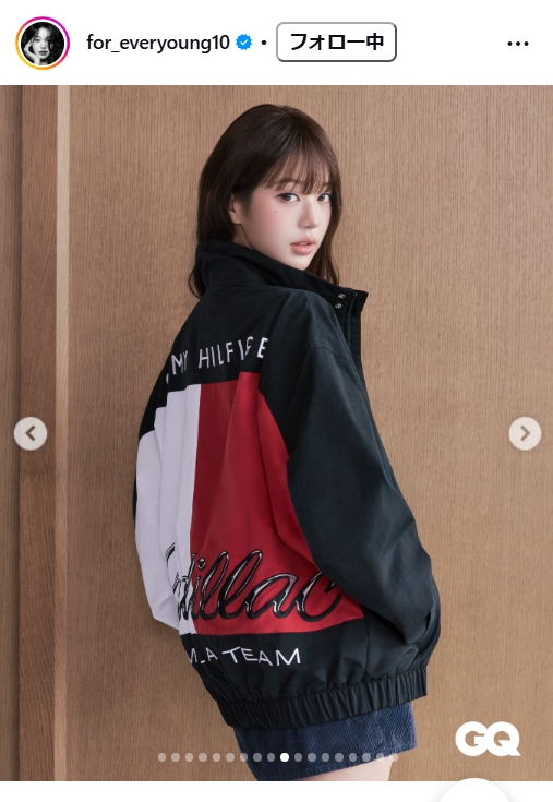 WONYOUNGのインスタグラムから