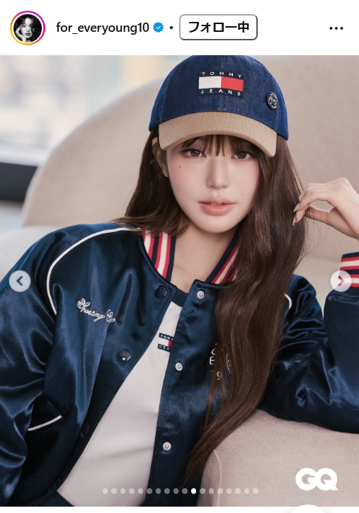 WONYOUNGのインスタグラムから