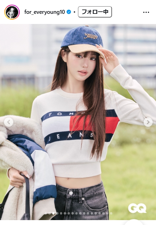 WONYOUNGのインスタグラムから