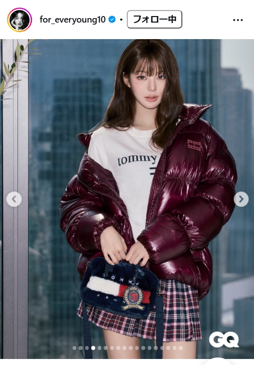 WONYOUNGのインスタグラムから