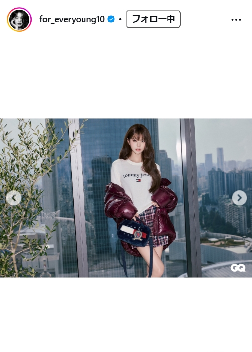 WONYOUNGのインスタグラムから