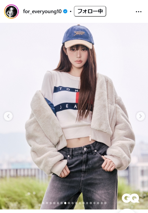 WONYOUNGのインスタグラムから