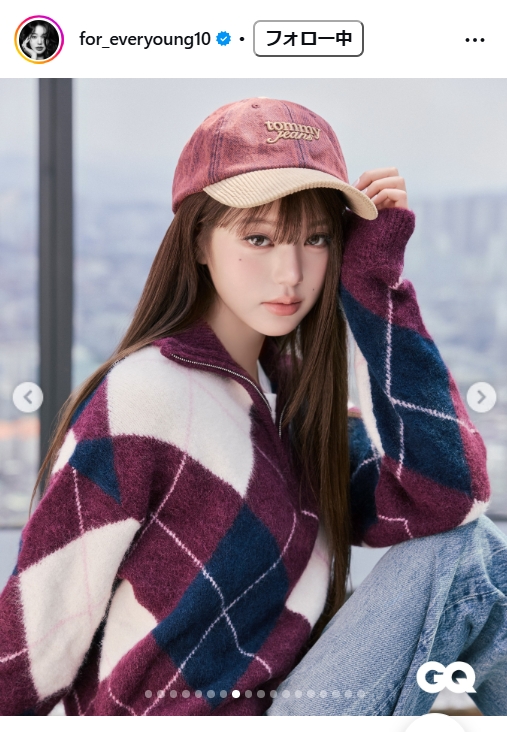 WONYOUNGのインスタグラムから