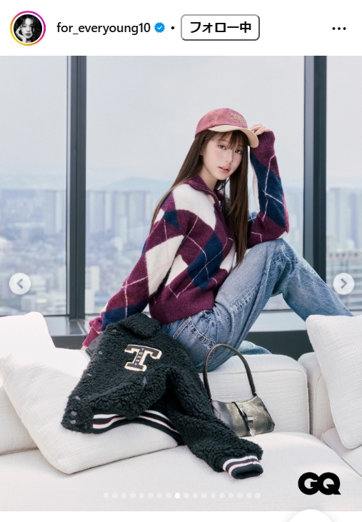 WONYOUNGのインスタグラムから