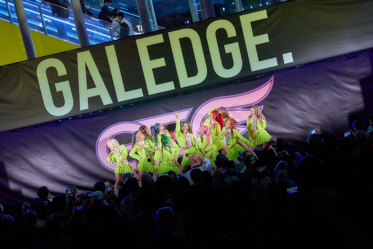 デビューイベントを開催したGALEDGE．