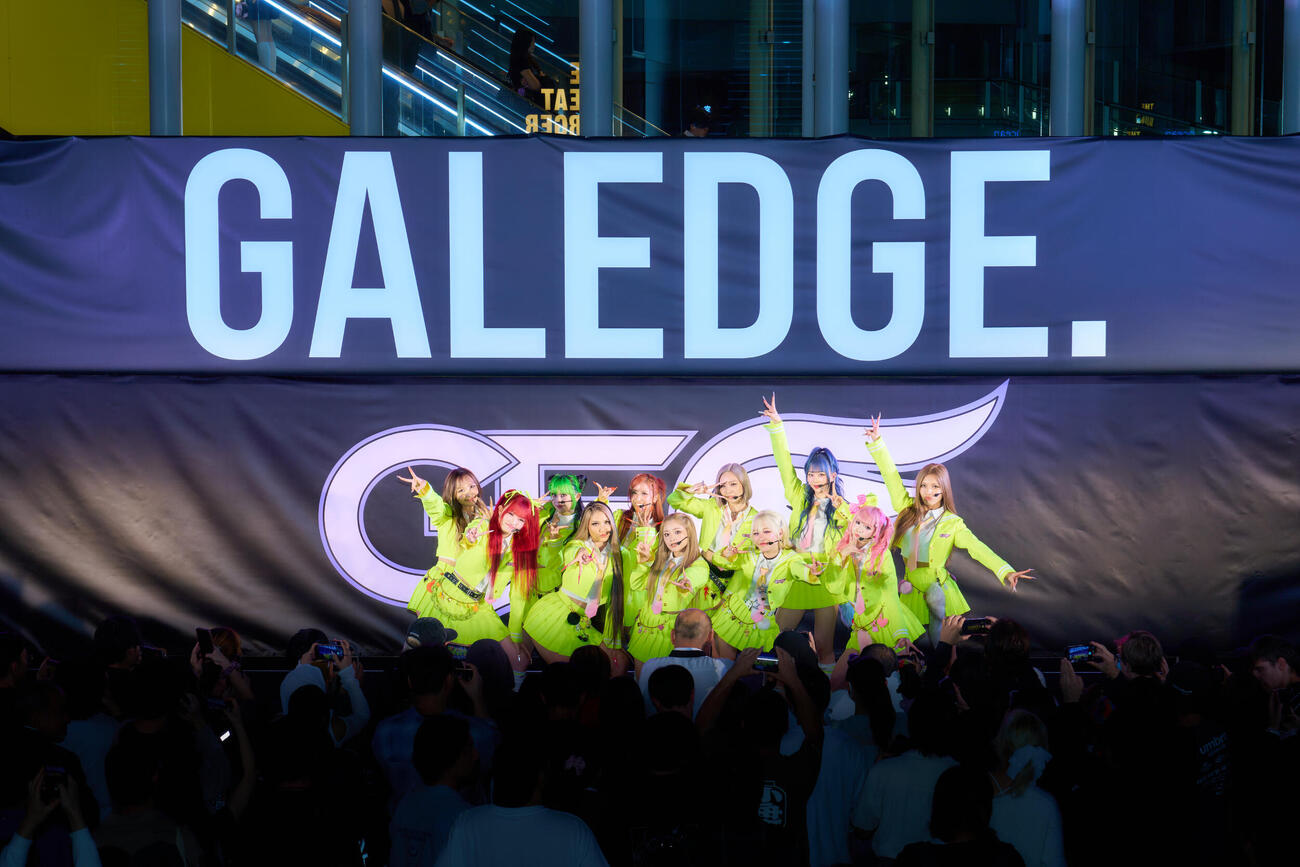 デビューイベントを開催したGALEDGE．