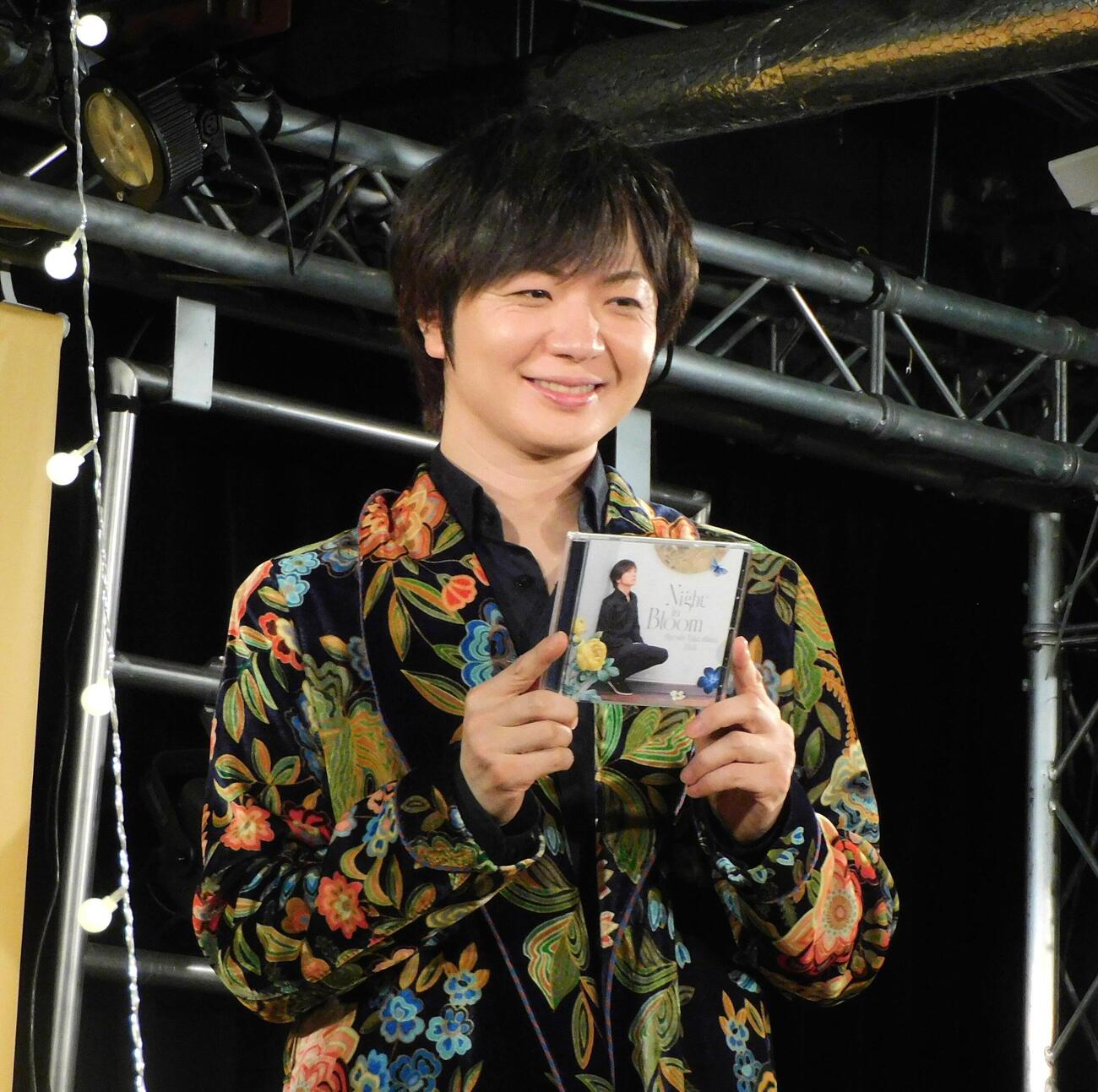 「Night in Bloom Hiroshi Takeshima 25th」イベントを行った竹島宏（撮影・寺本吏輝）