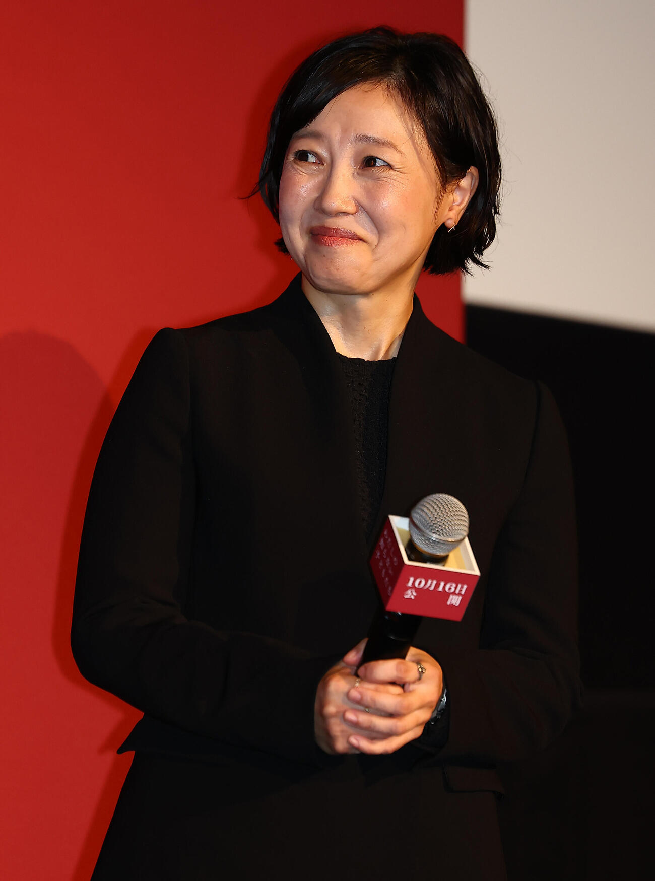 映画「わたしの知らない子どもたち」公開前イベントに登場した西川美和監督（撮影・野上伸悟）