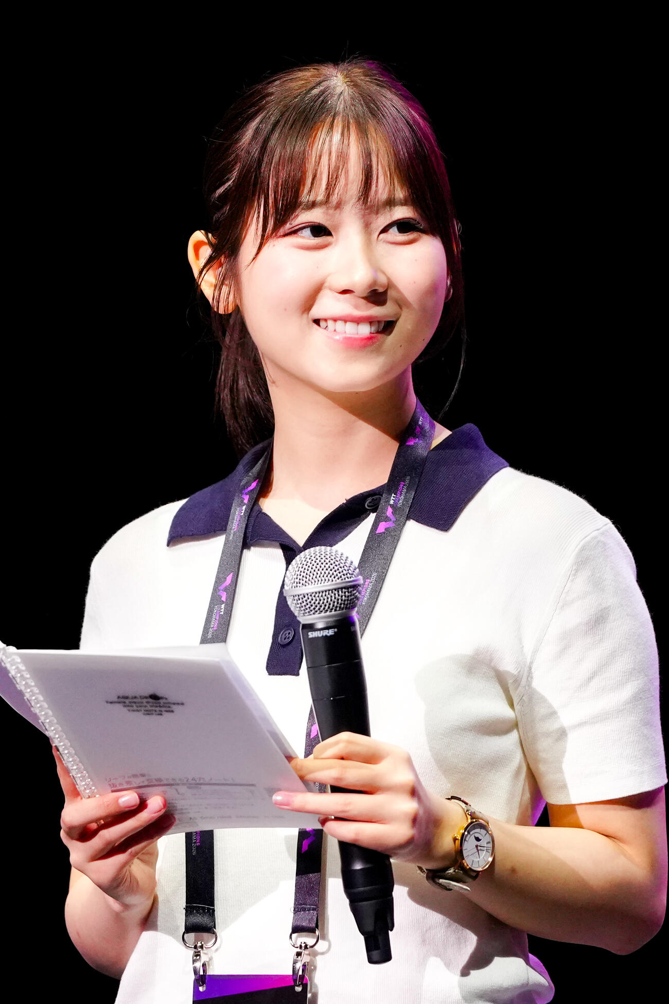 テレビ東京の鈴木芹里乃アナ（2026年8月撮影）