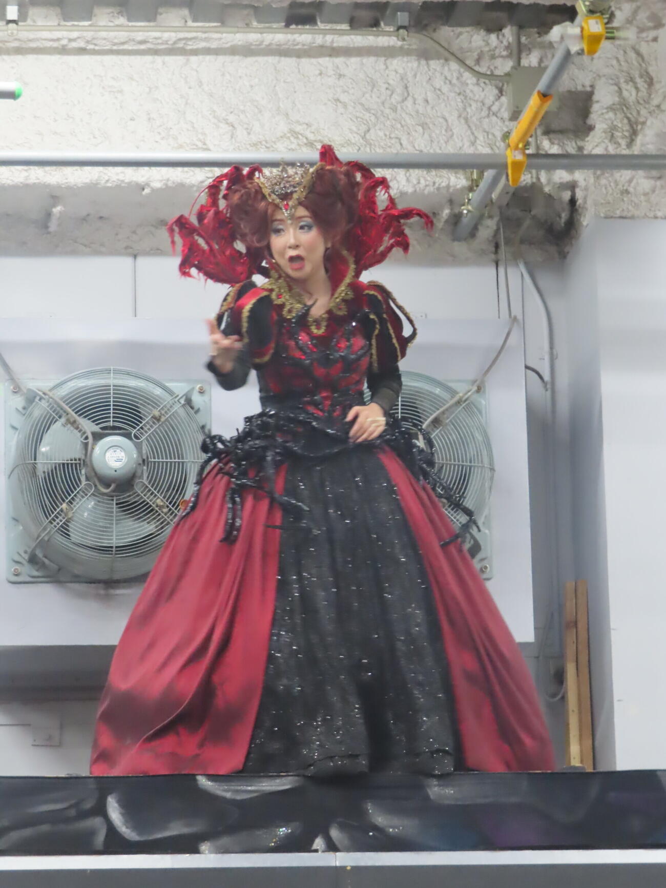 ハートの女王役の藤田朋子