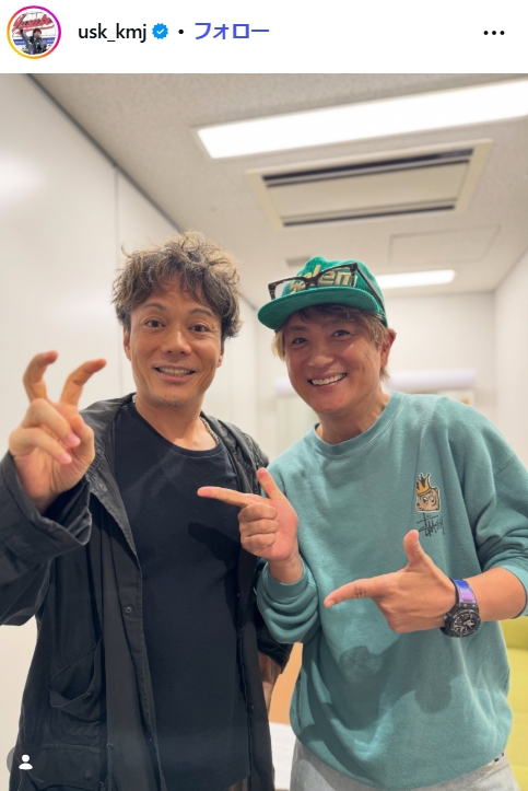上地雄輔のインスタグラムから