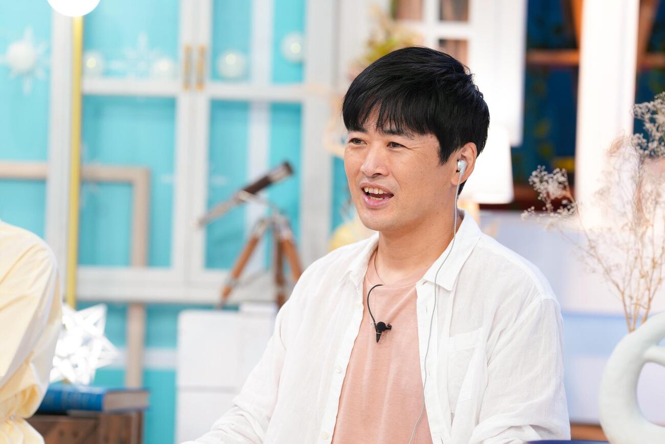 日本テレビの恋愛番組「星の見える町で」（16日開始、金曜深夜24時半）の初回放送を前に取材に応じた劇団ひとり