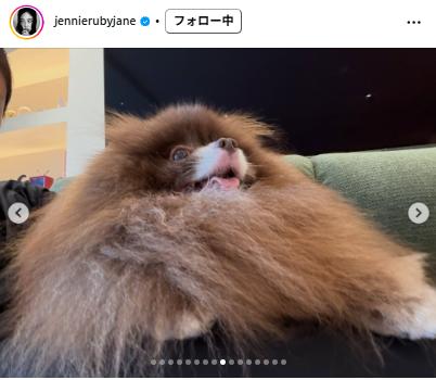 BLACKPINK・JENNIEのインスタグラムから