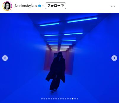 BLACKPINK・JENNIEのインスタグラムから