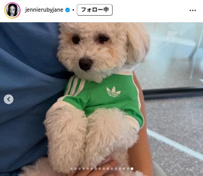 BLACKPINK・JENNIEのインスタグラムから