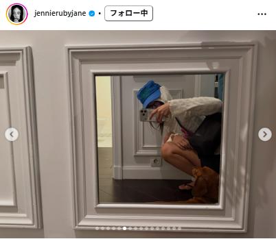 BLACKPINK・JENNIEのインスタグラムから