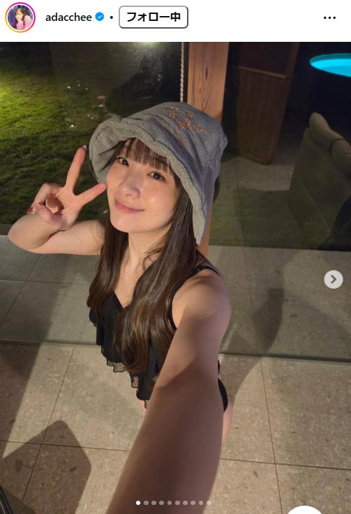 足立梨花のインスタグラムから