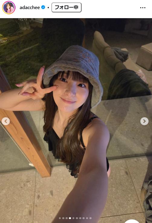足立梨花のインスタグラムから