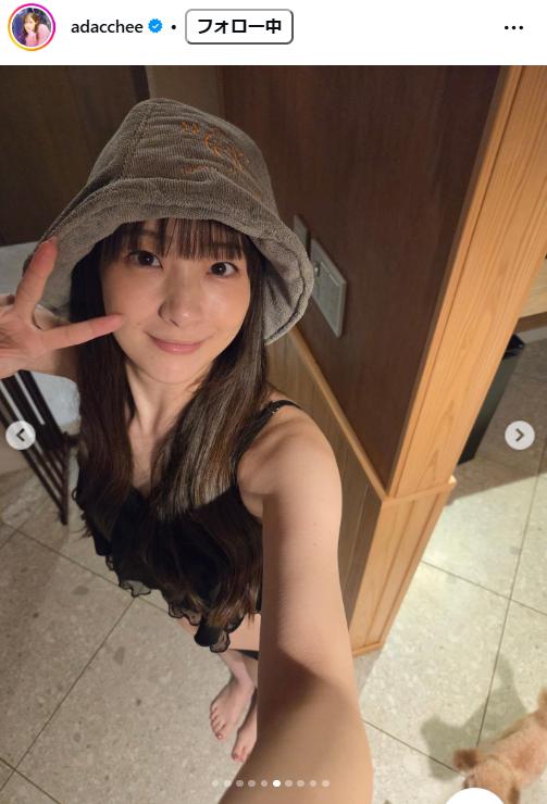 足立梨花のインスタグラムから