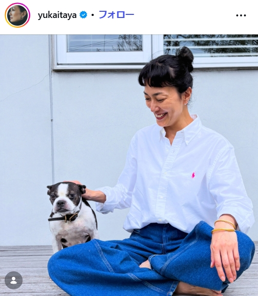 板谷由夏のインスタグラムから