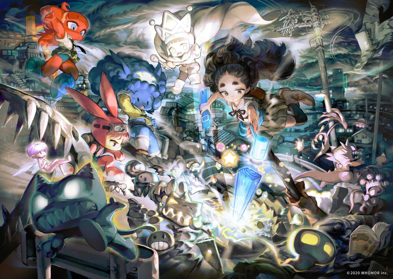 フーモア制作のオリジナルイラスト