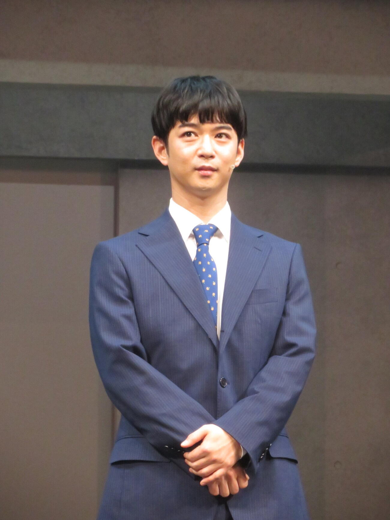 舞台「二階堂朝陽は助けに来る」の取材会に出席した千葉雄大