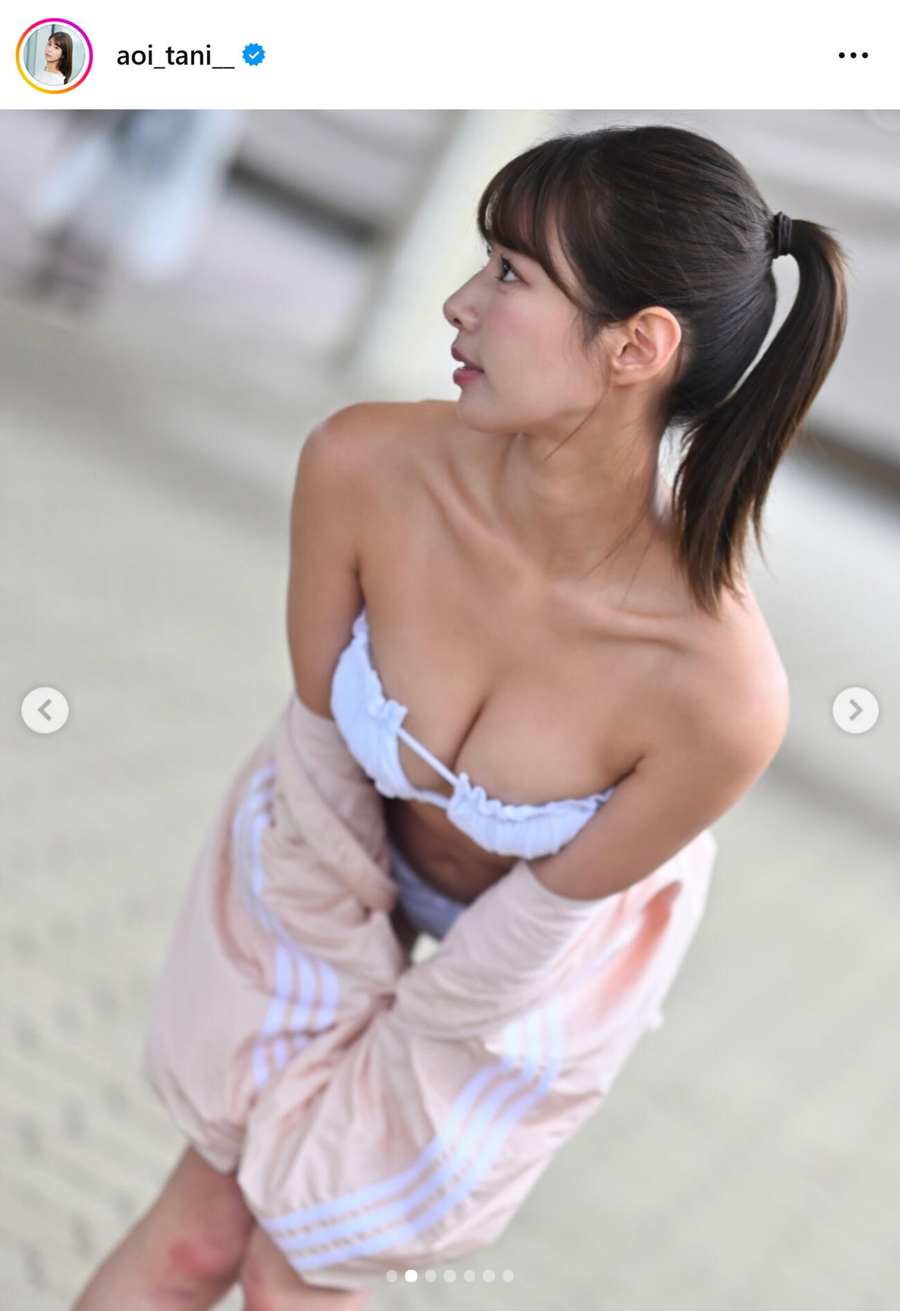 谷碧のインスタグラムから